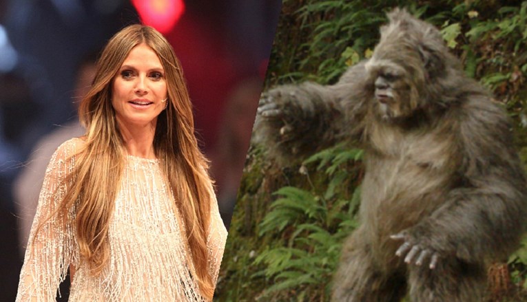 Heidi Klum fanovi popljuvali zbog neobičnog outfita: "Izgledaš kao dlakavi Bigfoot"