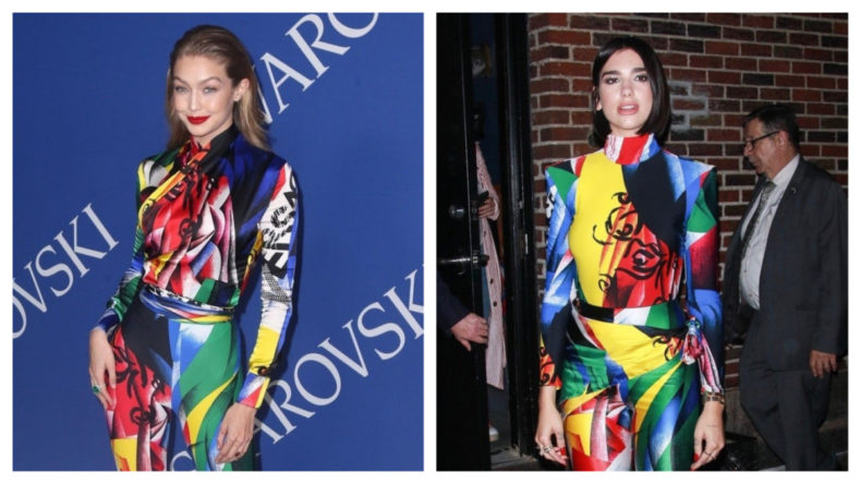 Dua Lipa i Gigi Hadid u istoj Versace kreaciji- Kojoj bolje stoji?