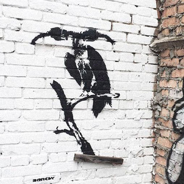 Banksy ovoga puta posjetio Kijev! Osvanula su tri nova rada