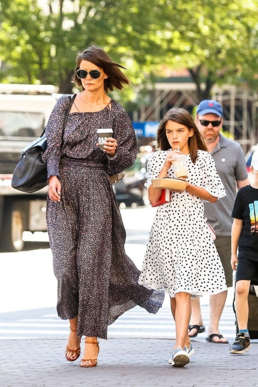 Katie Holmes i Suri oduševile modnom usklađenošću