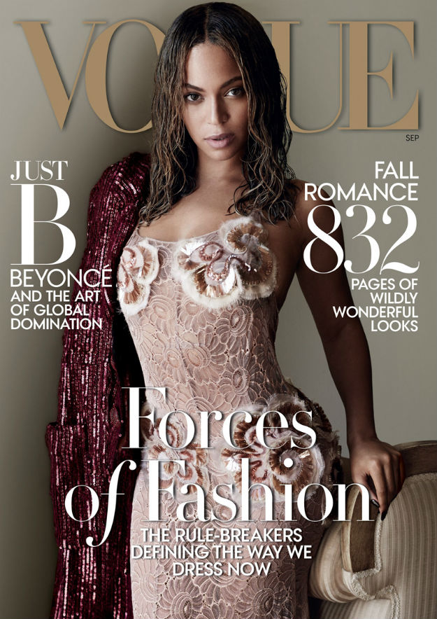 Na naslovnici poznatog septembarskog izdanja časopisa Vogue ovoga puta osvanut će Beyoncé