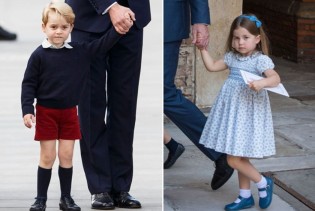 Princ George i princeza Charlotte pred novim zadatkom: Kako se pravilno nakloniti kraljici