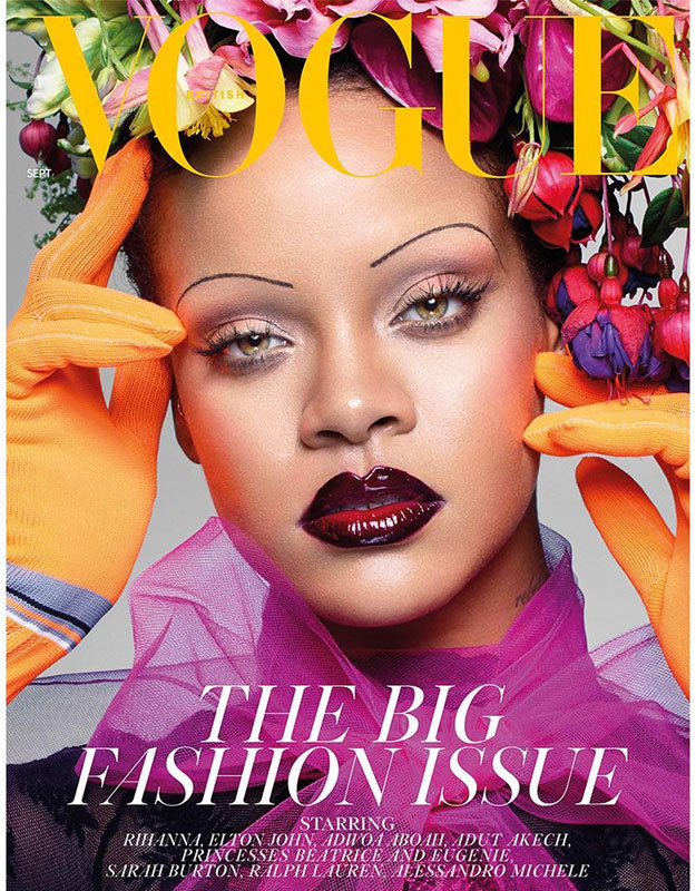 Vraćaju li se tanke obrve u modu? Rihanna s naslovnice britanskog Vogue poručuje - da!