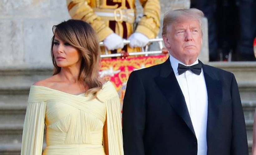 Melania Trump još je jednom okrenula leđa svom suprugu