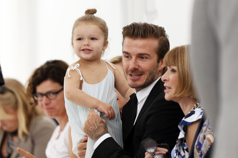 David Beckham doveo djecu na prvu Victorijinu reviju na londonskoj Sedmici mode