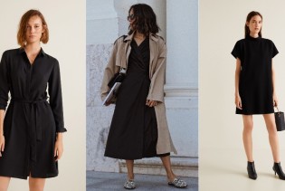 Svestrana crna haljina- jesenski klasik koji se nalazi u svakoj high street kolekciji