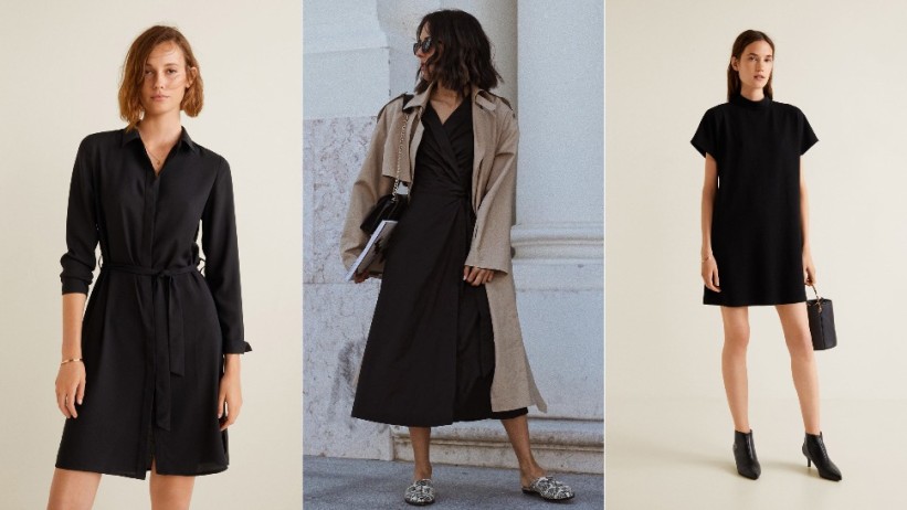Svestrana crna haljina- jesenski klasik koji se nalazi u svakoj high street kolekciji