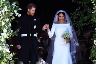 Meghan Markle je na veo ušila komad haljine sa svog prvog spoja s Harryjem