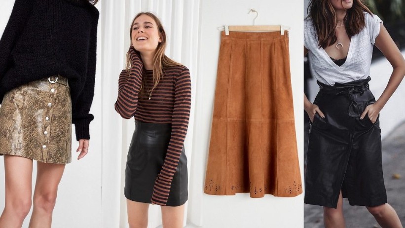 25 najpoželjnijih modela kožne suknje za jesen