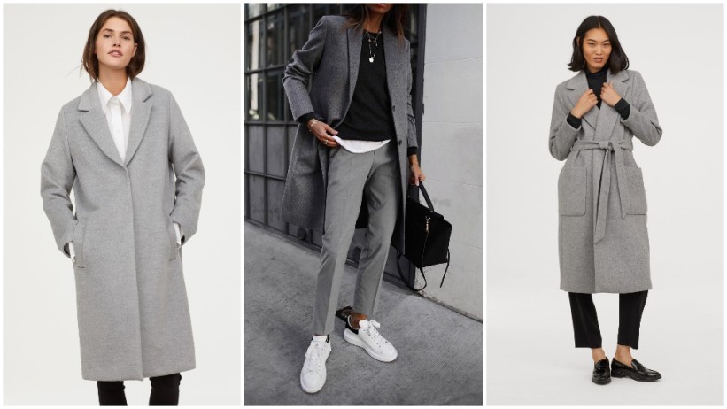 Sivi kaput istovremeno je i trend i klasik- donosimo 25 modela za zimu