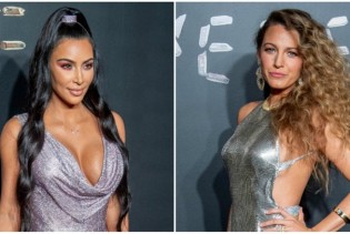 Kim vs. Blake: Modni okršaj slavnih dama u seksi metalik haljinicama