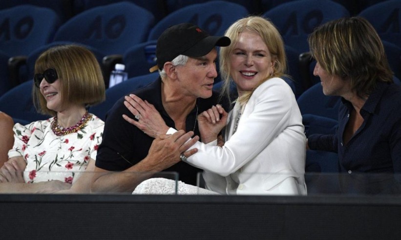 Nicole Kidman u društvu supruga i urednice magazina Vogue posmatrala teniski meč