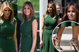 Melania Trump zna kako jednostavnu haljinu učiniti zanimljivijom
