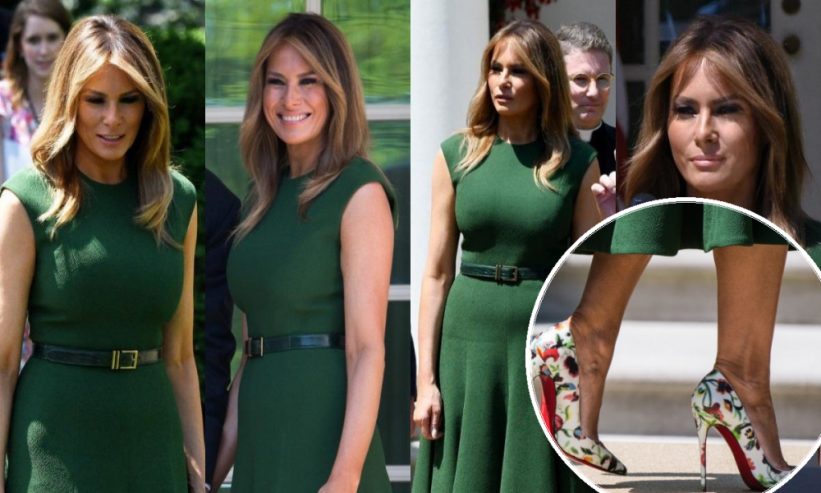 Melania Trump zna kako jednostavnu haljinu učiniti zanimljivijom