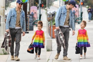 Preslatke fotografije Ryana Goslinga i kćerkice Esmeralde popravit će vam dan