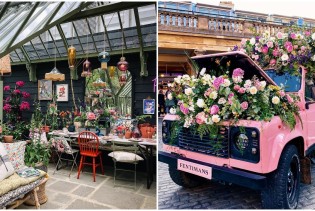 London u cvijeću: Instagram galerija cvjetnih instalacija poziva u britansku prijestolnicu