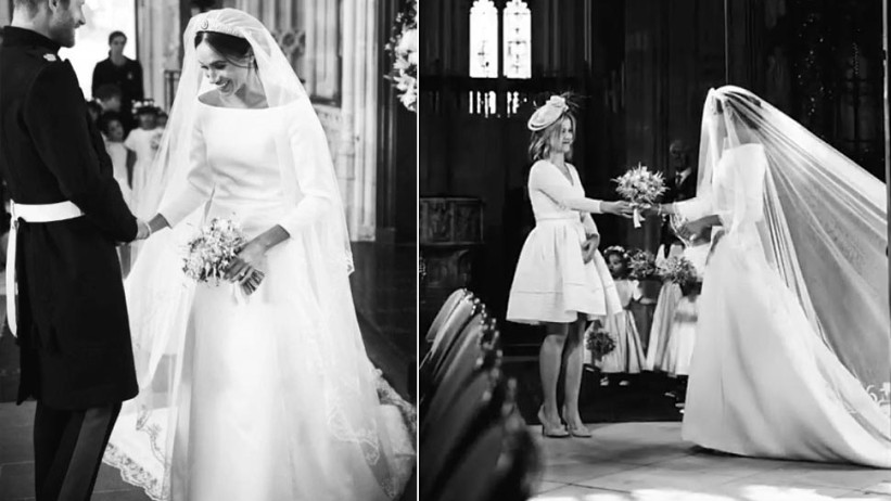 Uoči prve godišnjice, Harry i Meghan otkrili behind the scenes fotke s vjenčanja