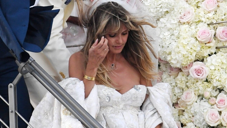 Heidi Klum podijelila fotku s vjenčanja koja oduzima dah