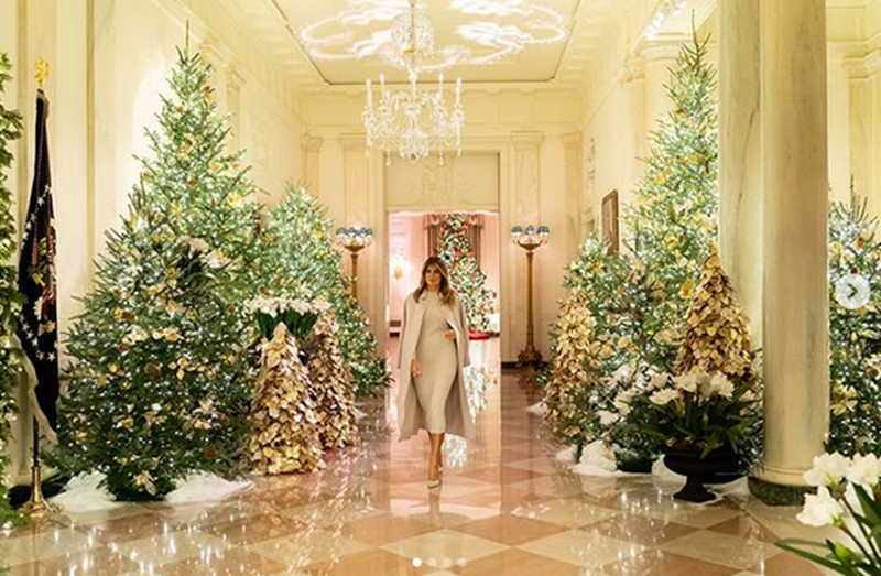 Pogledajte kako je Melania Trump ove godine dekorisala Bijelu kuću