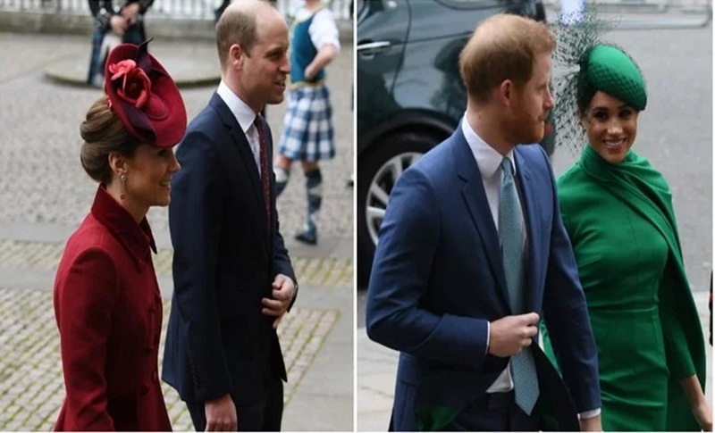 Kraljevska četvorka zadnji put na okupu: Kate i Meghan obukle jednobojne outfite