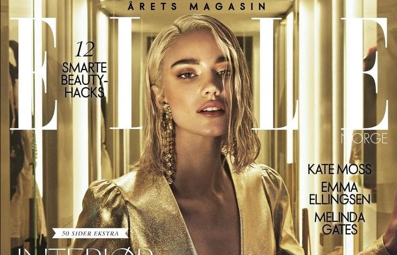 Bh. model Kristina Čabrilo krasi naslovnicu norveškog izdanja magazina Elle