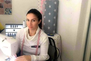 Sanela Mustafić iz Srebrenika izrađuje personalizirane posteljine za bebe