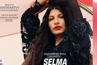 Bh. umjetnica Selma Selman krasi naslovnicu srbijanskog izdanja magazina Elle