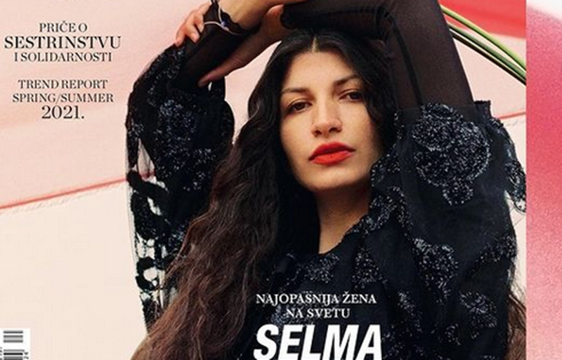Bh. umjetnica Selma Selman krasi naslovnicu srbijanskog izdanja magazina Elle