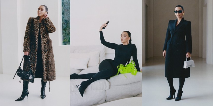 Kim Kardashian u novoj Balenciaginoj modnoj kampanji