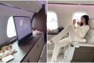 Privatni avion Kylie Jenner koštao je 72 miliona dolara, a sve je iznenadila ponuda hrane u njemu