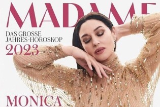 Senzualno izdanje Monice Bellucci na naslovnici magazina Madame: Pozirala u prozirnoj bluzi