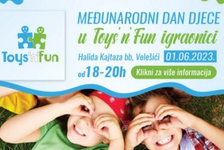 1. juna: Međunarodni dan djece u Toys'n'Fun igraonici