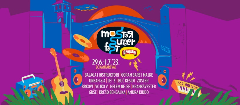 Večeras počinje Mostar Summer Fest 2023