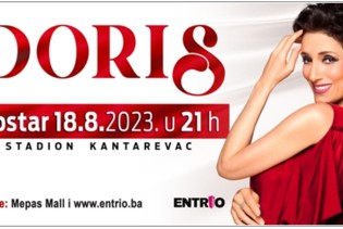 Doris sutra na Kantarevcu – Stadion već sada prepun!