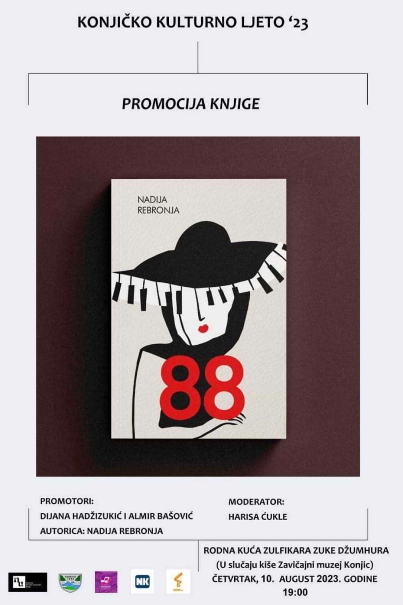 U Konjicu promocija knjige '88' Nadije Rebronja