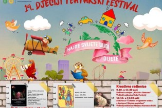Dječiji teatarski festival 'Hajde svijete budi dijete' donosi bogat program