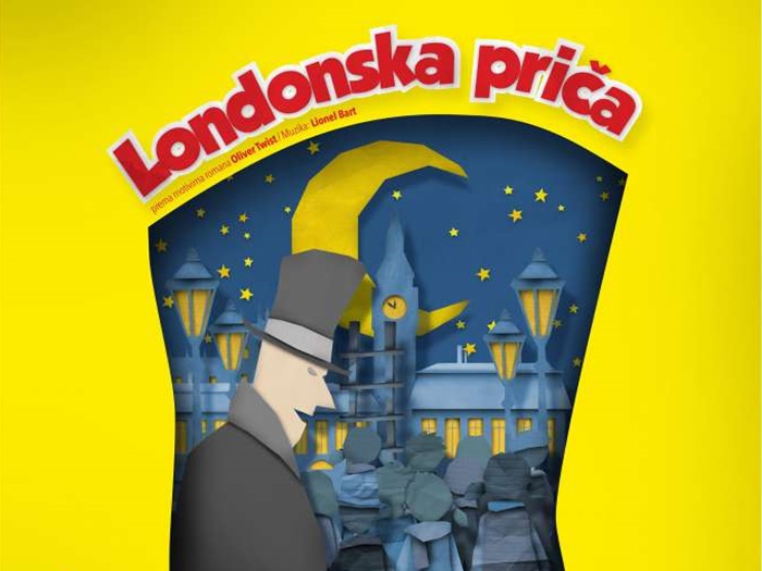 Predstava 'Londonska priča' na sceni Pozorišta mladih 13. novembra