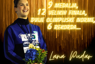 Lanina 2023. godina: 9 medalja, 12 velikih finala, dvije olimpijske norme, 6 rekorda...