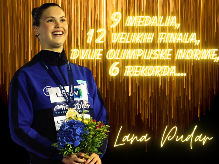 Lanina 2023. godina: 9 medalja, 12 velikih finala, dvije olimpijske norme, 6 rekorda...