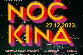 Noć kina 27. decembra u Sarajevu, besplatan ulaz