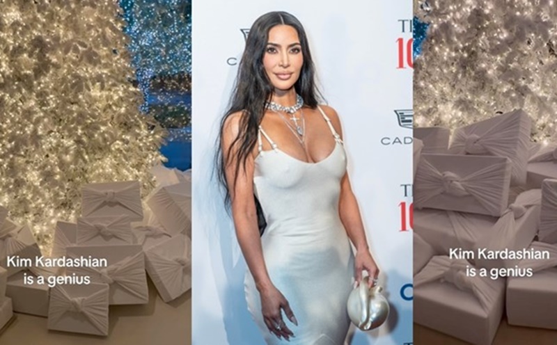 Kim Kardashian predmet ismijavanja na Tiktoku: 'Zamislite da je majica koju ste kupili zapravo prvo bila omot za poklon'