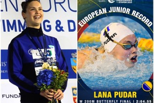 Sjajna Lana Pudar osvojila bronzanu medalju i srušila evropski rekord!