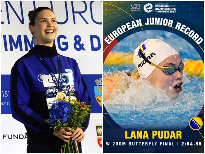 Sjajna Lana Pudar osvojila bronzanu medalju i srušila evropski rekord!