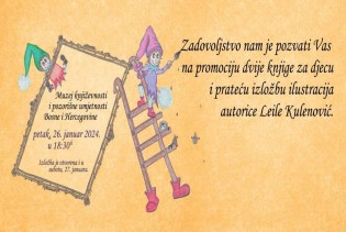 U petak promocija prvih knjiga za djecu Leile Kulenović