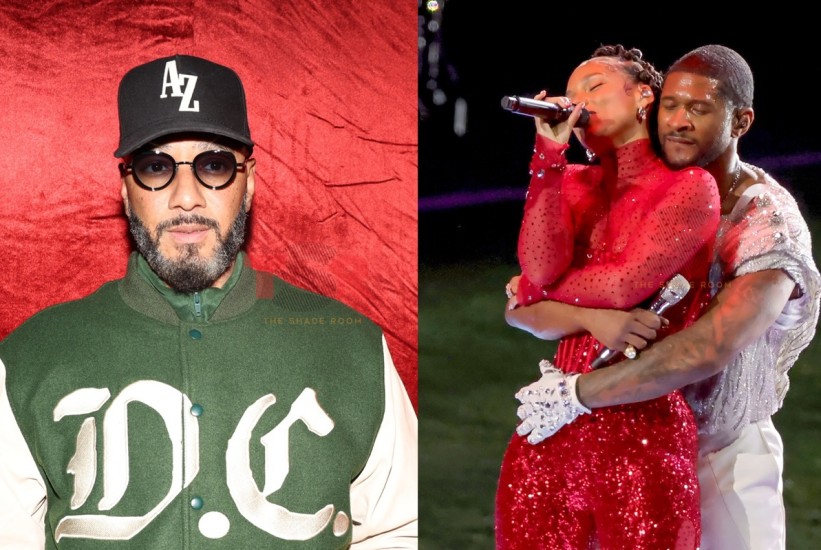 Swizz Beatz brani nastup supruge Alicie Keys na Super Bowlu 2024.