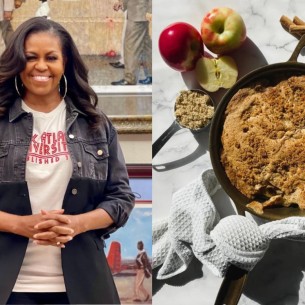 Pita od jabuka po receptu Michelle Obame zahtijeva pečenje od tri sata, ali vrijedi čekati