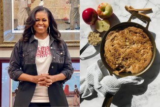 Pita od jabuka po receptu Michelle Obame zahtijeva pečenje od tri sata, ali vrijedi čekati