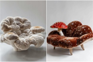 Fungiture – fotelje u obliku pečurki