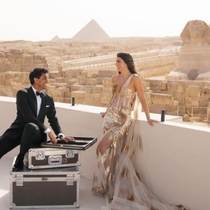 Sjaj i glamur: Spektakularno vjenčanje u podnožju piramida o kojem svi pričaju