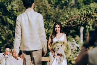 Filipinka na svom vjenčanju nosila psa umjesto bidermajera